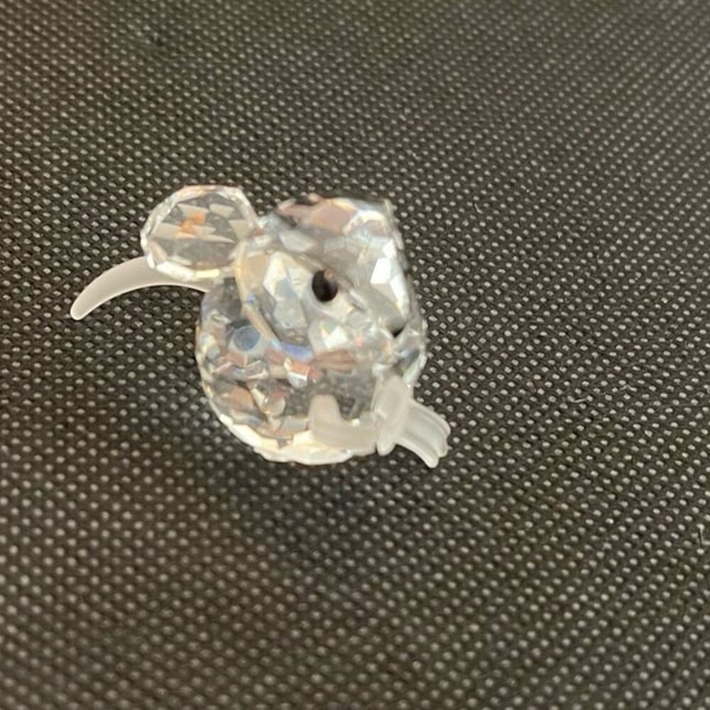 Swarovski crystal mouse figurine *flaws